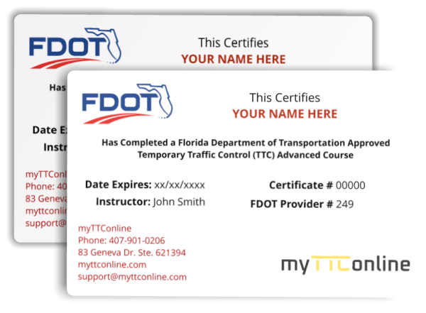 FDOT TTC Wallet Card